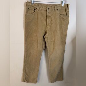 Bills Khakis tan corduroy pants SZ 36” waist